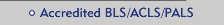 Accredited BLS/ACLS/PALS
